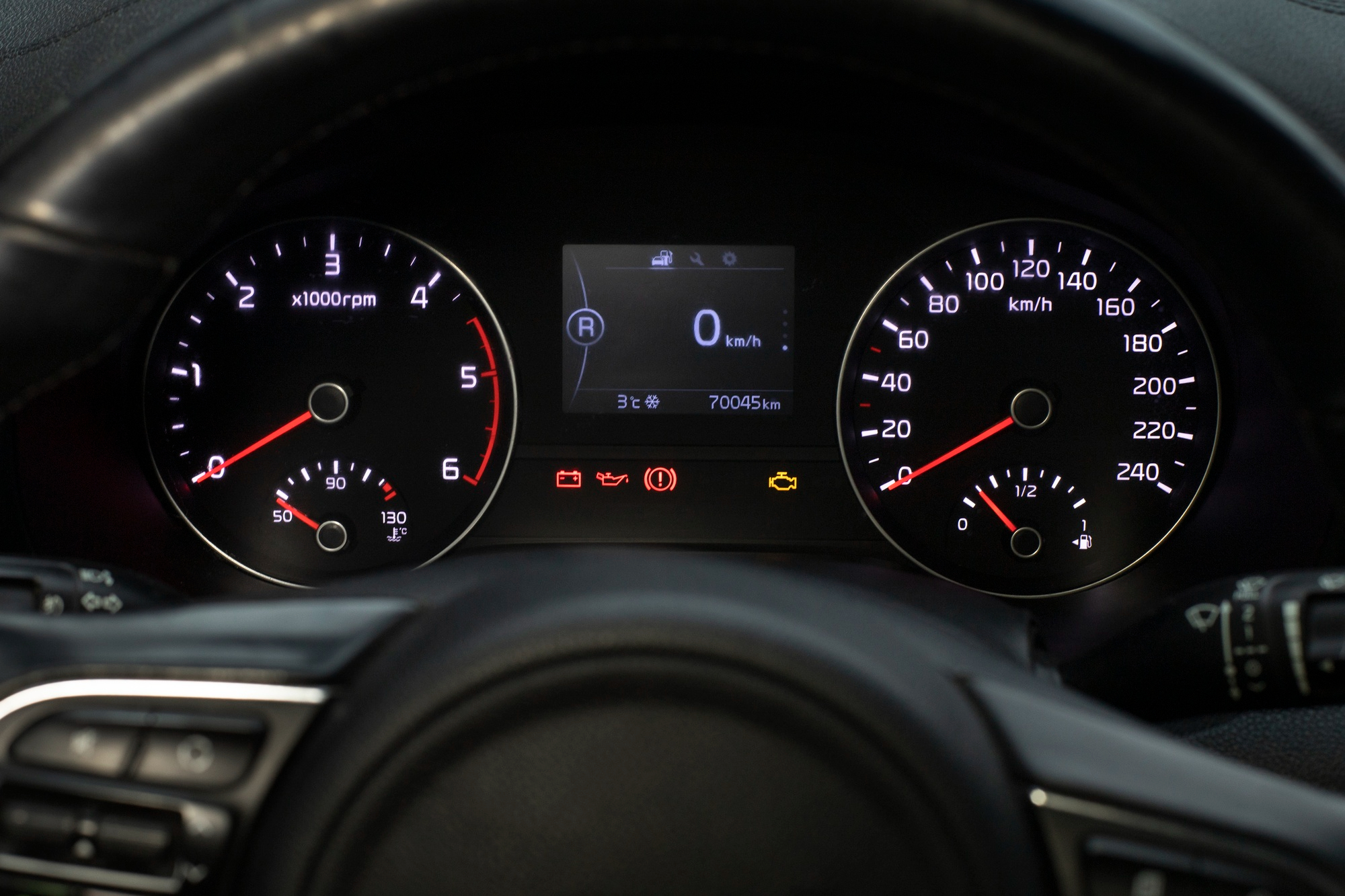 Car's dashboard